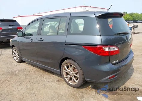 2012 Mazda Mazda5 Touring из США, поврежденный, VIN JM1CW2CL5C0126744